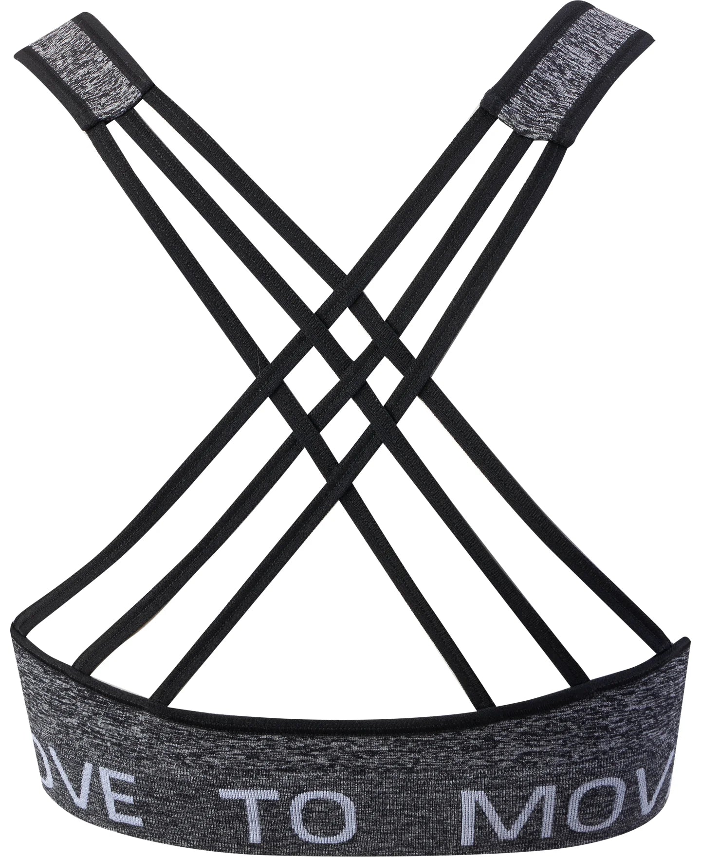 Women's Seamless Sports Crop in black grey
