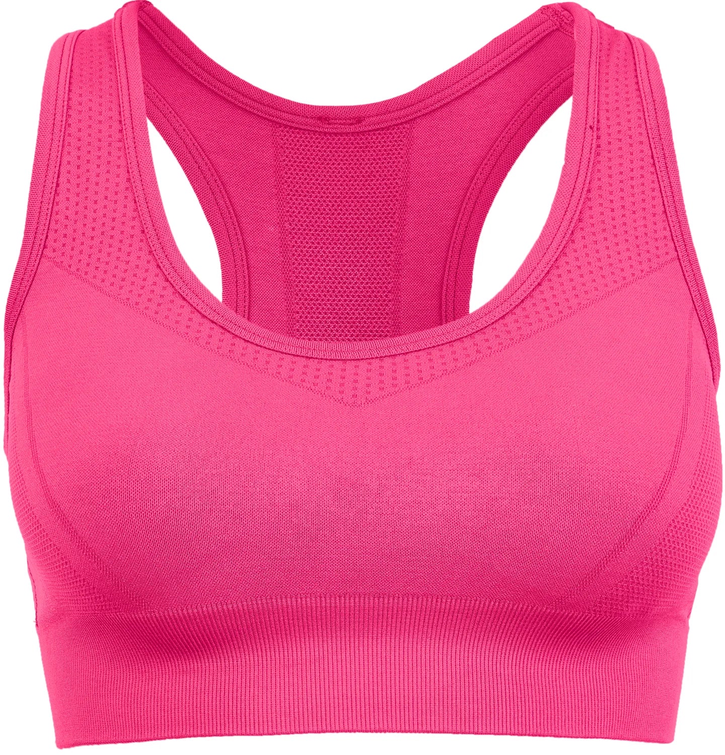 Women's Seamless Crop in Hot pink
