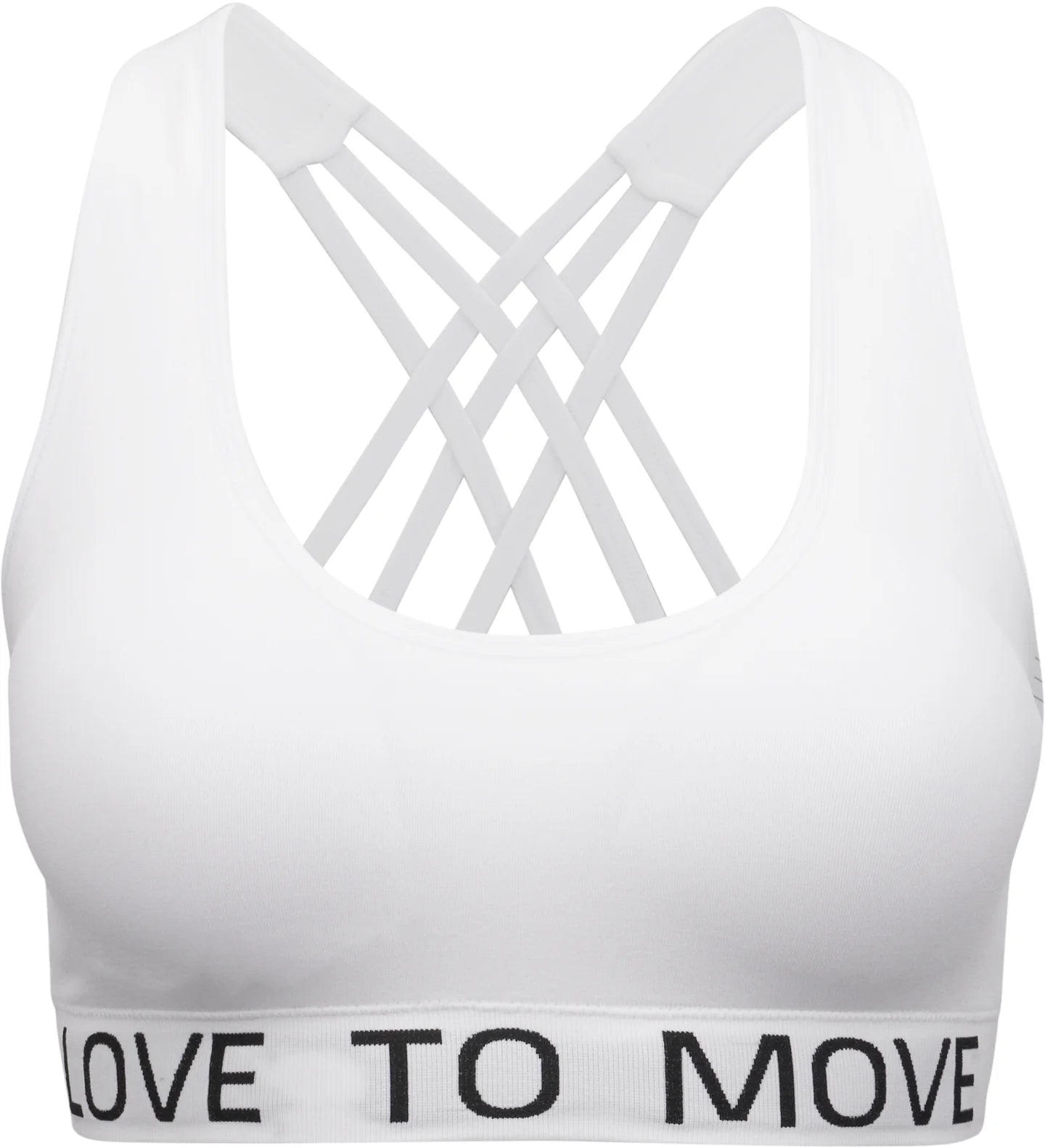 Women's sports crop white