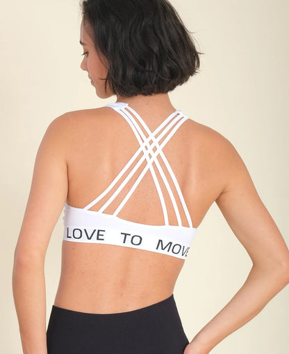 Women's sports crop white